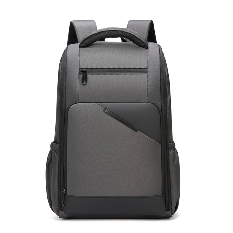 New cross-border high-end business backpack, large-capacity student schoolbag for commuting, simple computer bag, business trip backpack Item Picture