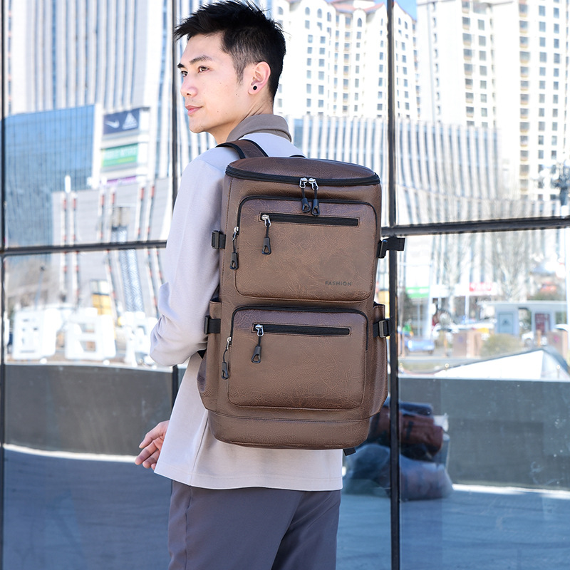 Cross-border backpacks, business commuting computer bags, backpacks, men's quality single-shoulder and double-shoulder large-capacity backpacks Specification drawing