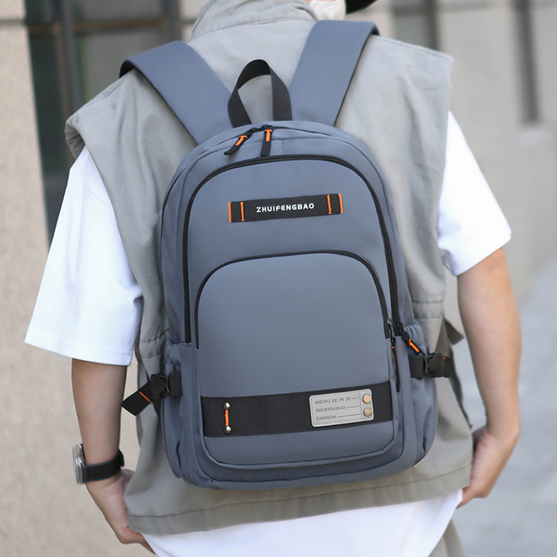 New cross-border large-capacity backpack for work and travel, Niu Jinbu outdoor men's and women's high school and college students' schoolbags details Picture