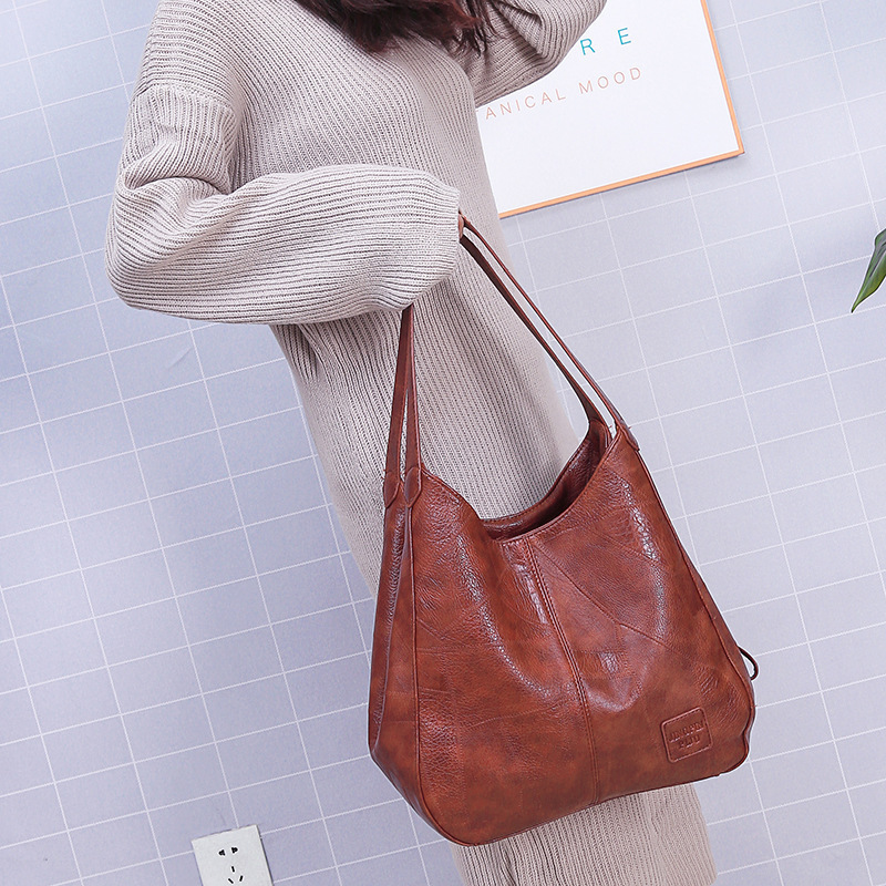 New foreign trade women's bags, large-capacity single-shoulder bags for Europe and America, trendy tote bags, cross-border one-piece consignment, global Hobo bags Application Scenario