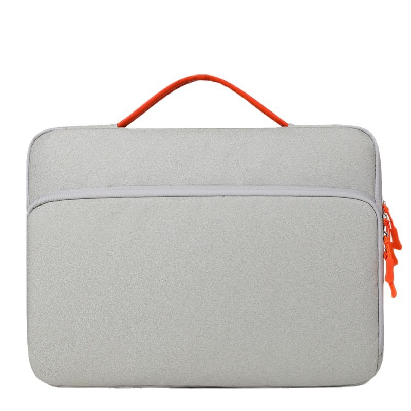 Ultra-thin portable laptop bag with air cushion, 15-inch hand-held handle, student office tablet, business trip computer bag Item Picture