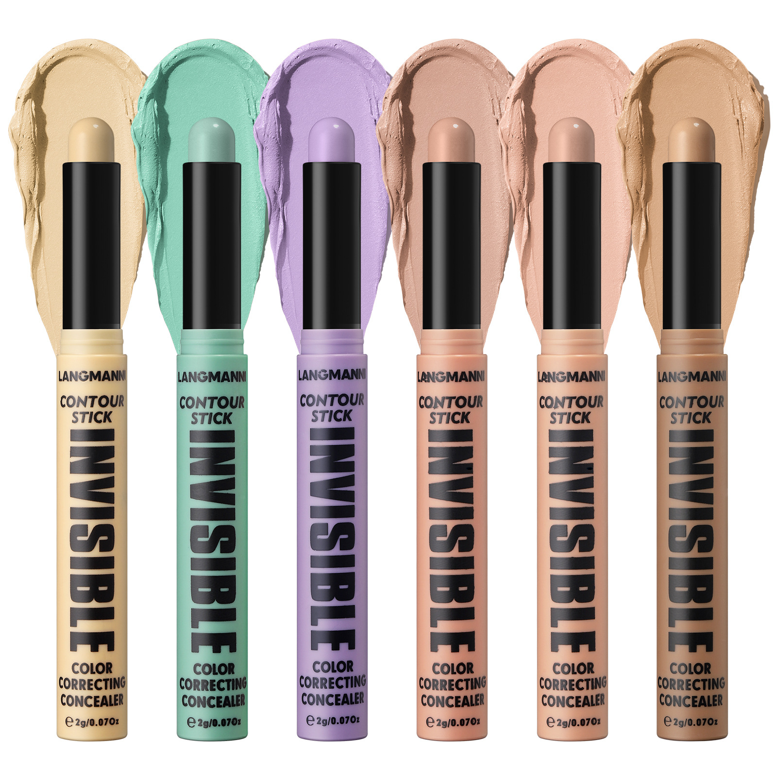 LANGMANNI Six-color Contouring stick full figure