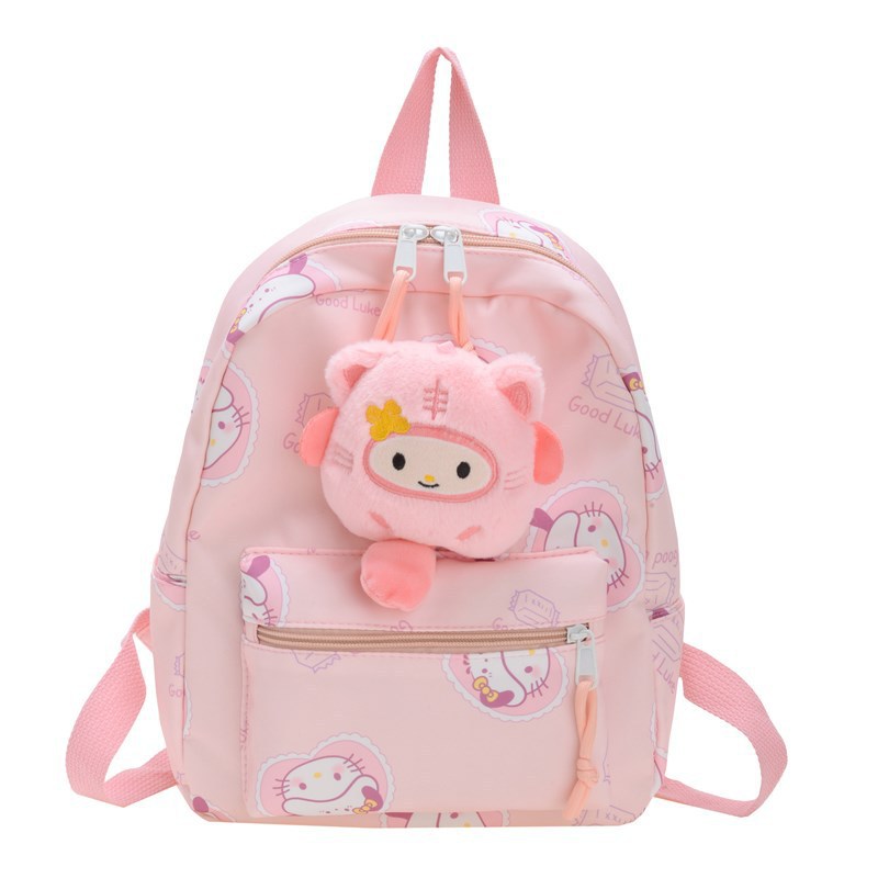 Summer 2024 schoolbag for primary school students, children's backpack, cartoon cute boys and girls, large capacity back support kindergarten bag Item Picture