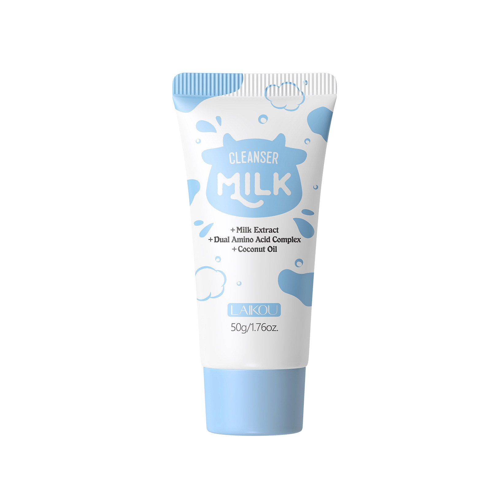 Cross-border new product Laicome Milk Facial Cleanser 50g hydrating, moisturizing and pore-cleaning. Manufacturer's in-stock facial cleanser wholesale Item Picture