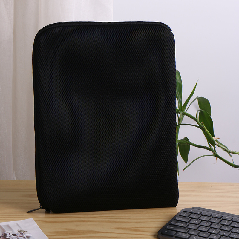 Tablet bag suitable for Apple and Huawei sandwich grid bag, shockproof diving material in stock, notebook inner liner bag full figure