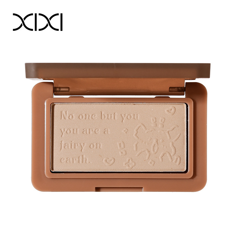 xixi Toasted continuous Contouring Plate Matte Facial three-dimensional brightening Nose Shadow Shadow Side Shadow Hairline Contouring powder Item Picture
