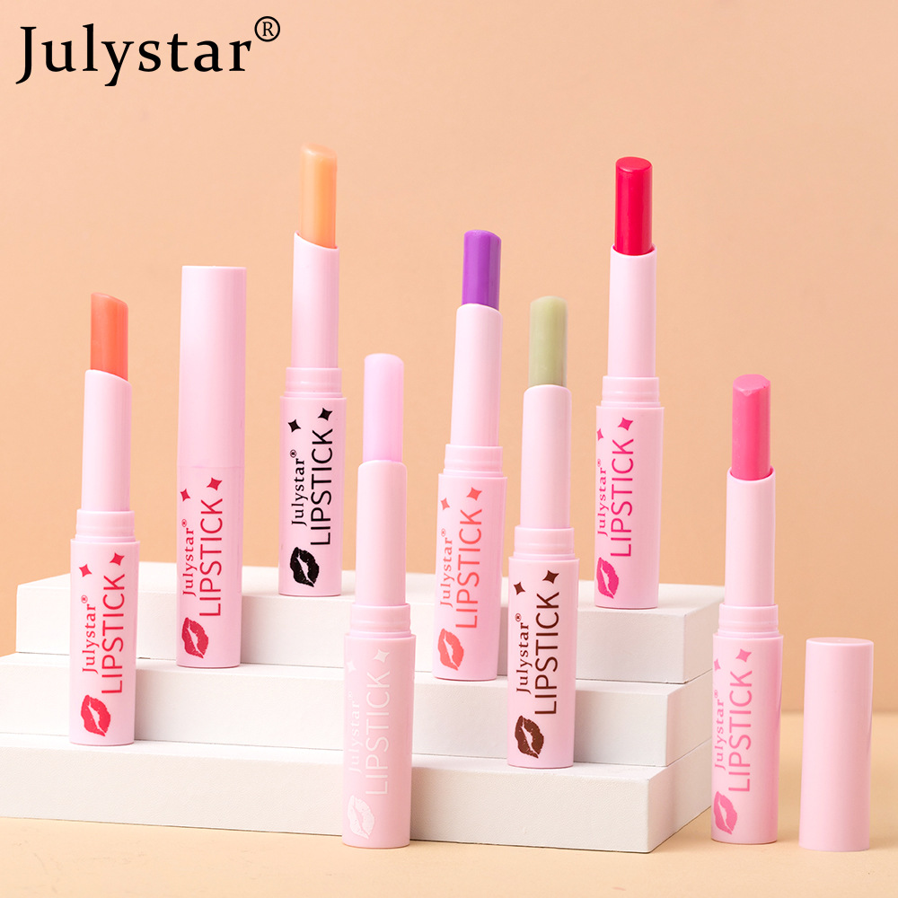 Julystar Lip Tinting Lip Balm Moisturizing and Hydrating Lip Lines, Vitamin E-containing fruit-scented warming lipstick Application Scenario