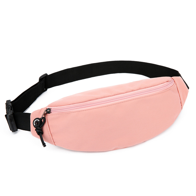 Wholesale mobile phone waist bags, men's new waterproof running waist bags, women's colorful sports crossbody bags, trendy bags with logo printing full figure
