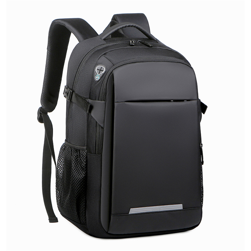 Student schoolbags, usb large-capacity backpacks, men's multi-pocket laptop bags, business commuting travel backpacks Item Picture