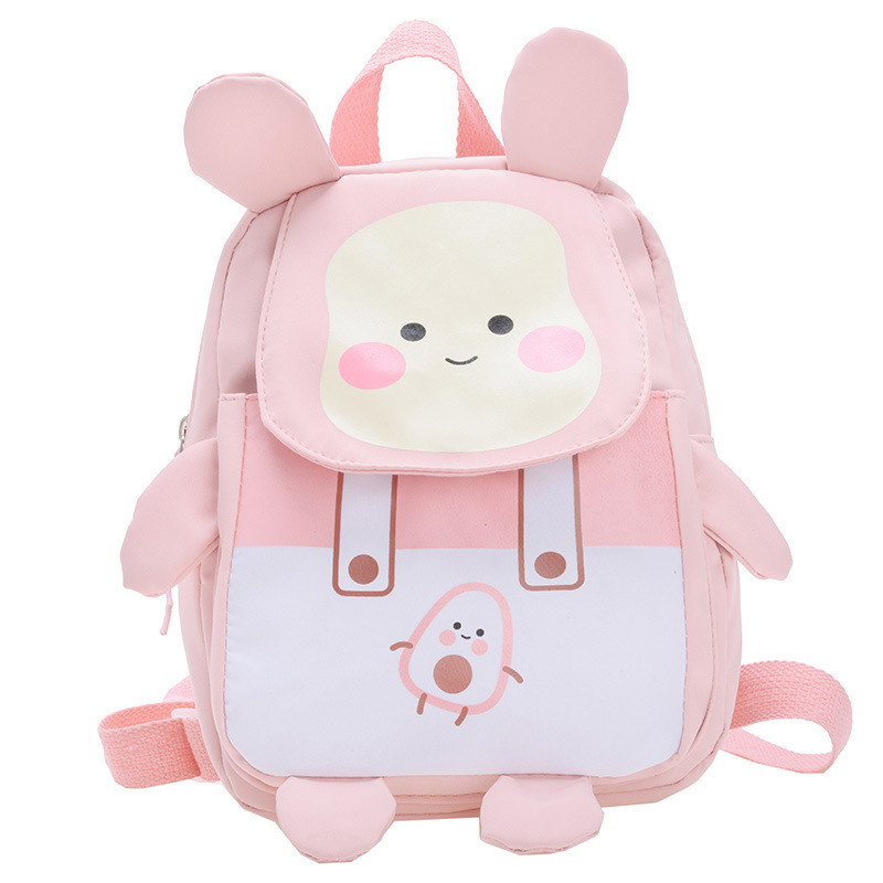Kindergarten anti-wandering student schoolbags, Japanese-style cartoon cute boys' and girls' backpacks, stylish printed children's bags Item Picture