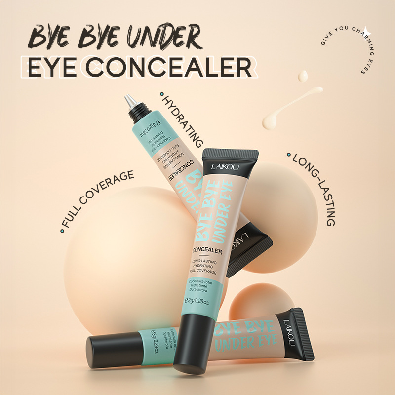 Cross-border LAIKOU Eye Concealer 8g (Tube) Hydrating and moisturizing Natural Cosmetics Manufacturer in stock Specification drawing