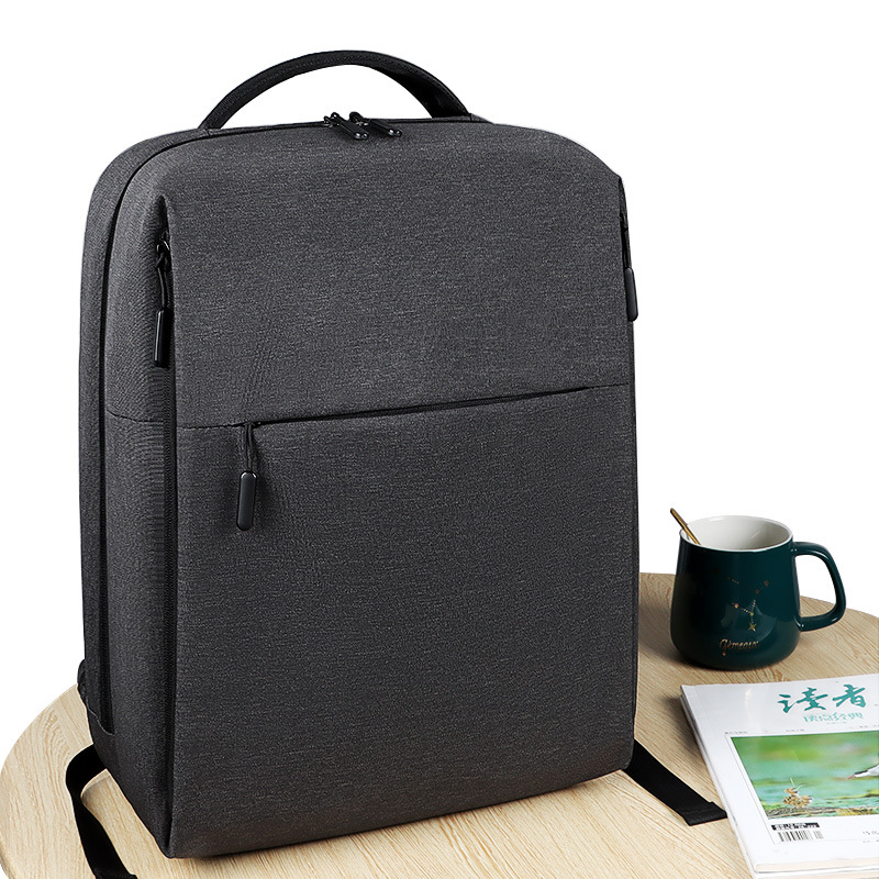 Business backpack, 15.6-inch computer backpack, business and casual schoolbag for male and female students, notebook bag Specification drawing