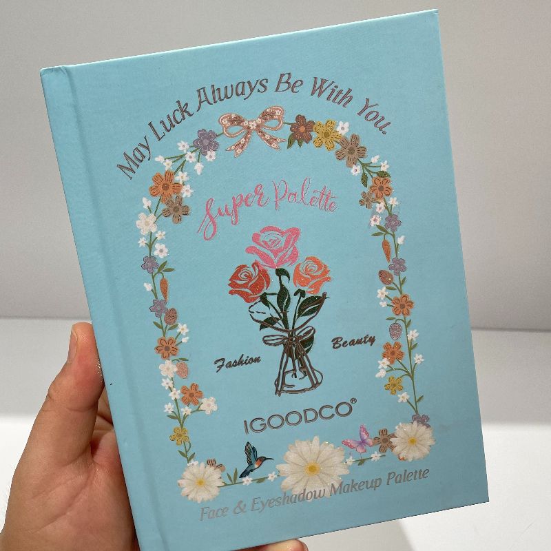 Eyeshadow Cardboard Eyeshadow Book Eyeshadow Book eye shadow Multiple colors Specification image