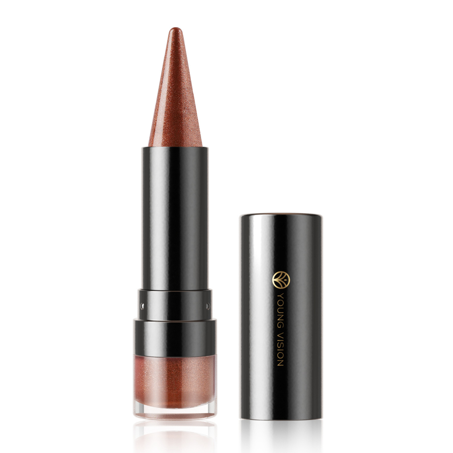 YOUNG VISION 6-color pointed-tip fine Sparkling Lipstick, multi-purpose facial pearlescent lipstick, Lip line, eyeshadow, eyeliner Item Picture