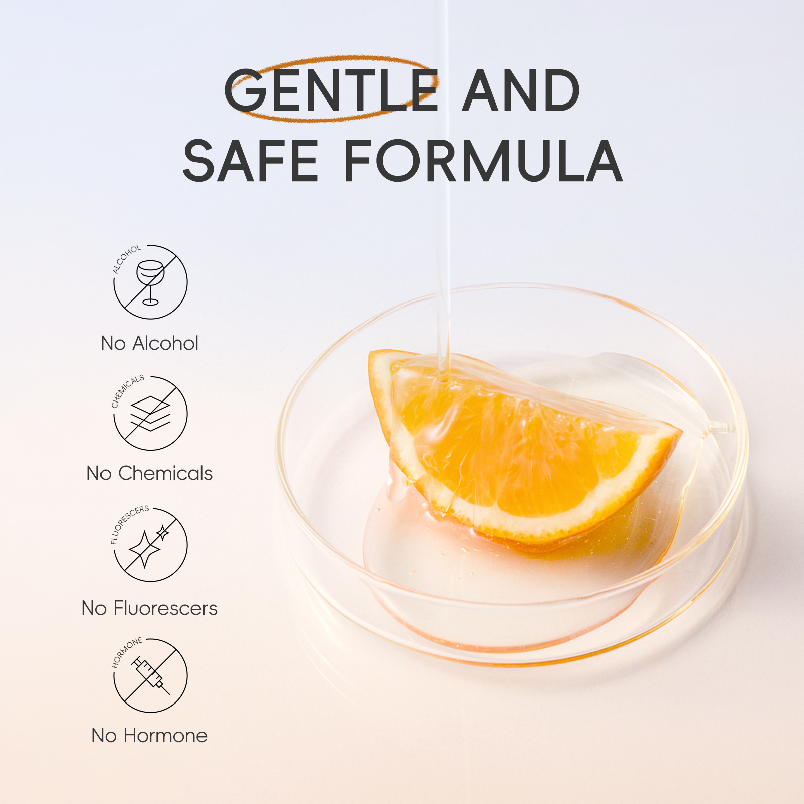 Factory wholesale cross-border Laicome Vitamin C skin care Set 3-piece facial care hydrating and moisturizing skin care set in stock Specification drawing