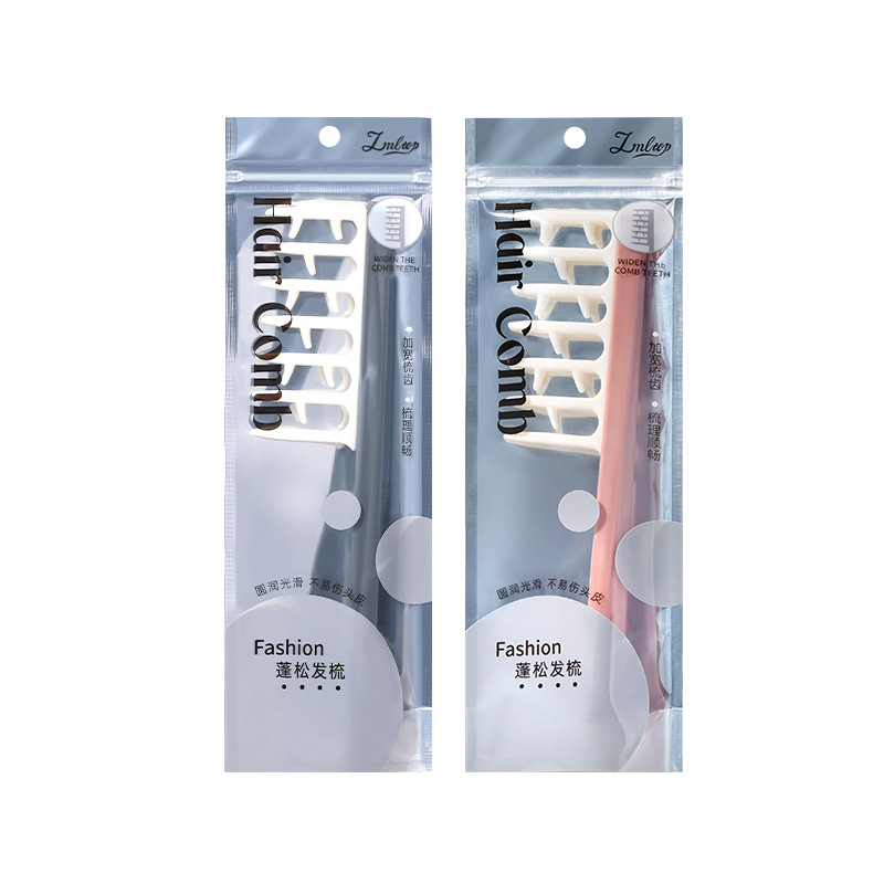 LMLTOP Antler hair Styling special Comb, wide-toothed hair comb, high head top hair root fluffy comb SY774 Item Picture