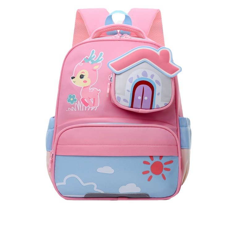 New schoolbags for primary school students, children's backpacks, casual and fashionable for travel, cute for boys and girls, and small schoolbags for students Item Picture