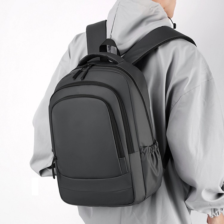 Wholesale of new men's backpacks, large-capacity business trip backpacks, business computer bags and college student schoolbags details Picture