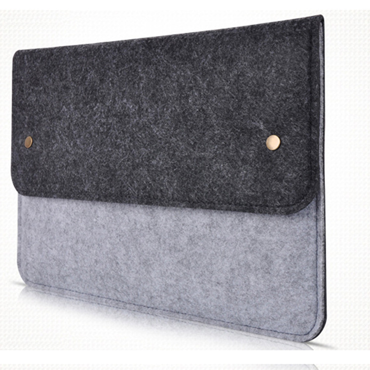 Fashionable and high-quality felt computer bags 11-inch, 13-inch and 15-inch new felt bags for Apple computers details Picture