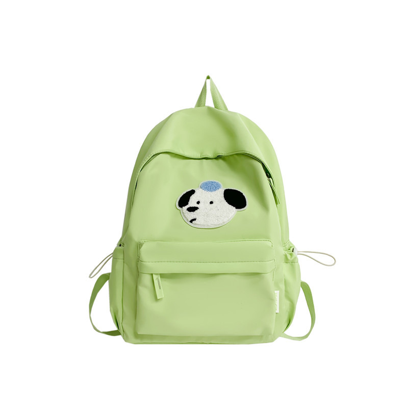 Puppy Schoolbag for girls' college birthday, simple and versatile, ins style, high appearance level, primary and secondary school students' backpacks for grades 1-3 Item Picture
