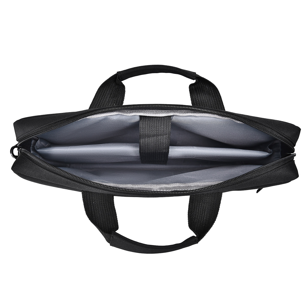 Cross-border computer bag, laptop bag, thickened shoulder bag, large-capacity handbag, suitable for both men and women, Apple, Huawei and Lenovo Specification drawing
