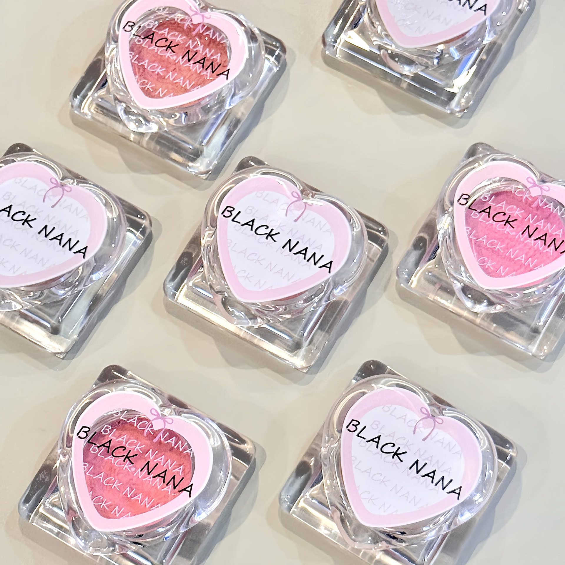 BLACK NANA Blush Low Saturation Strawberry Milk Color Melon Color Mashed Potato Eyeshadow Universal Blush Palette Wholesale full figure