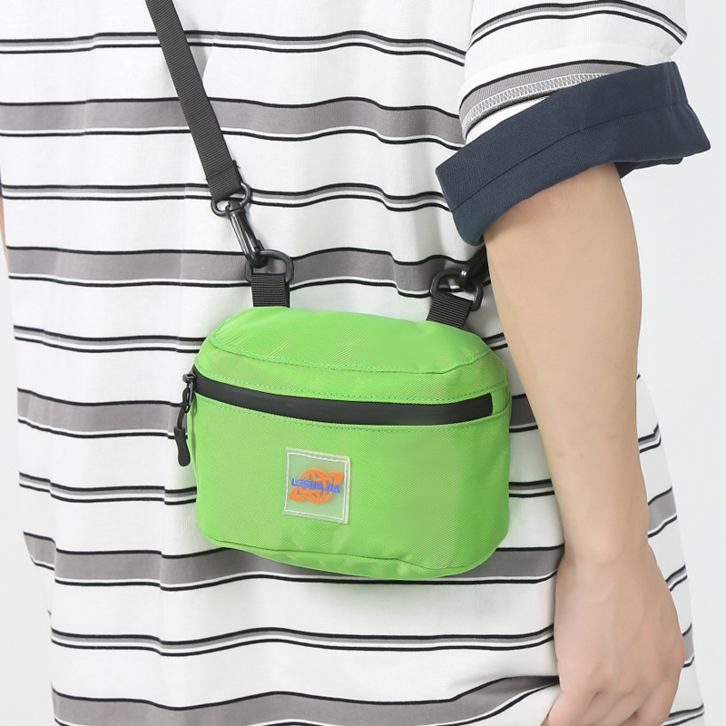 Trendy brand mini crossbody bag for men, 2025 new style backpack, trendy small bag for men, light and simple single-shoulder bag, casual crossbody bag Specification drawing