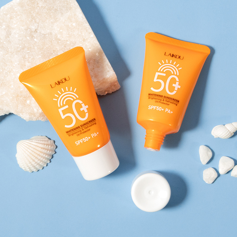 Cross-border manufacturers customize brand OEM/ODM isolation cream sunscreen30g as per requirements. We process based on provided drawings or samples details Picture