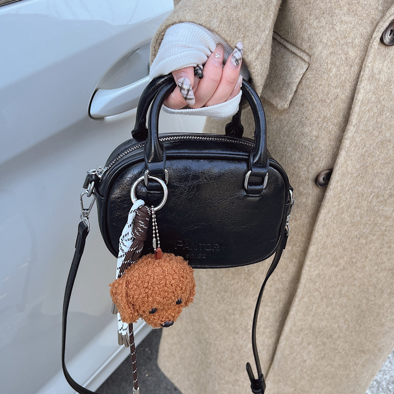 Simple and stylish small bag for women, 2025 new style, personalized ins crossbody bag, fashionable retro handbag, trendy small square bag Specification drawing