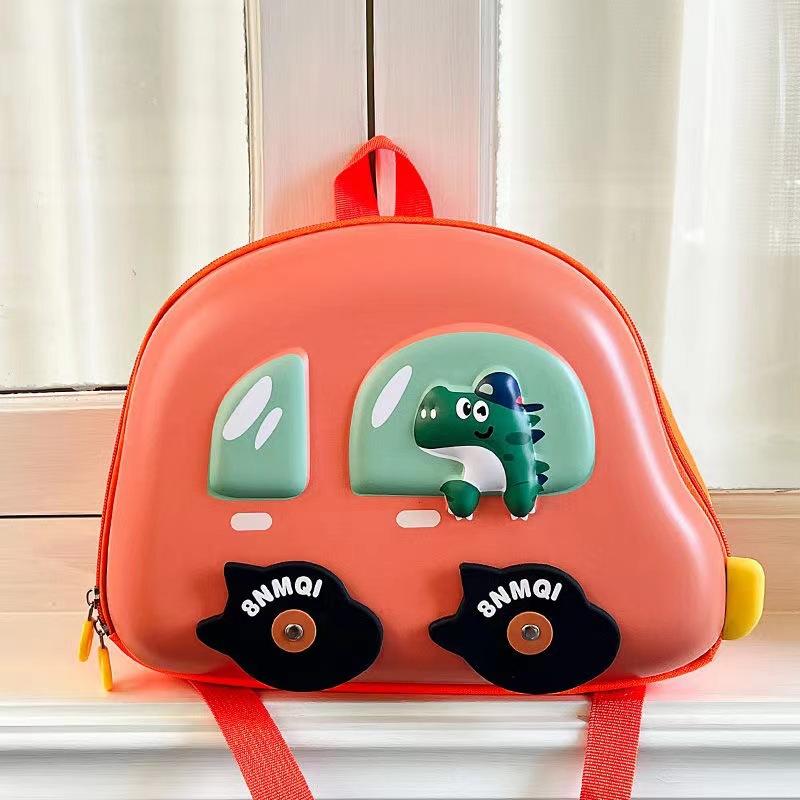 New style kindergarten schoolbag for boys and girls aged 3-6, cartoon cute, ultra-light, large-capacity casual twill fabric backpacks full figure