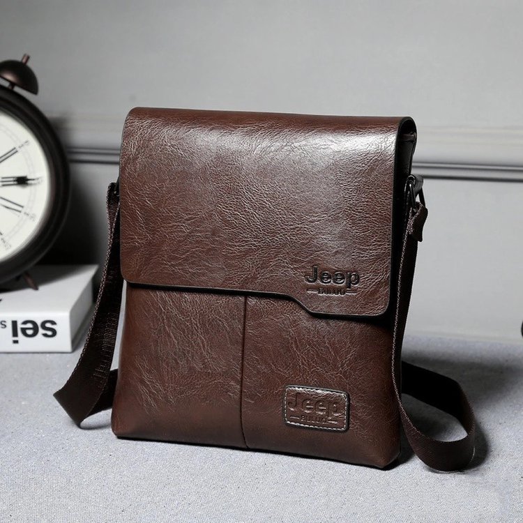 New men's single-shoulder bag, crossbody bag, wallet and lid style business casual men's bag cross-border one-piece consignment global Application Scenario