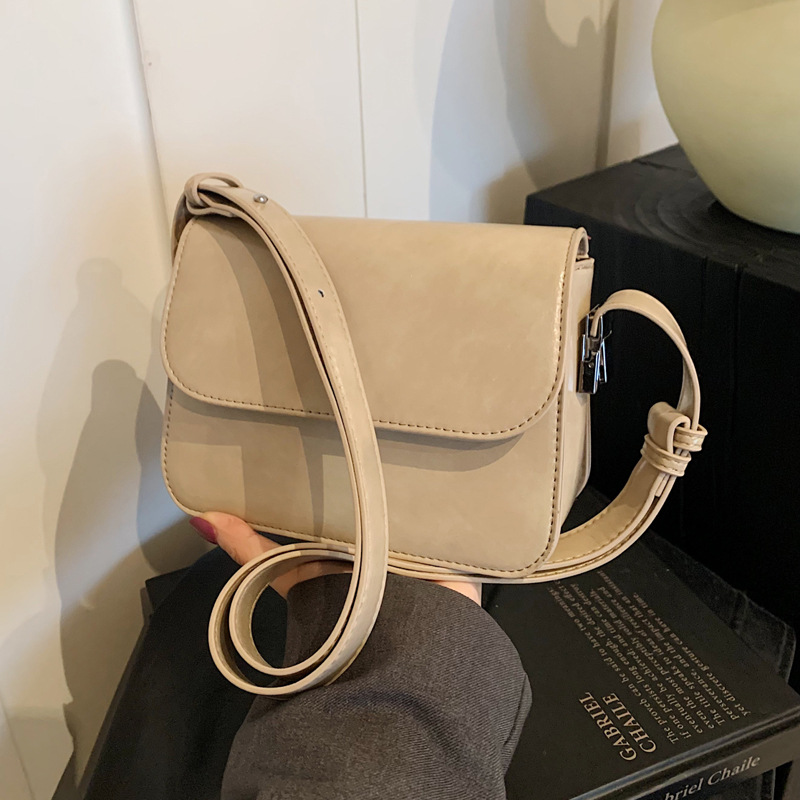 This year's popular small women's bags are the new 2024 trendy, versatile, simple and niche single-shoulder, underarm and crossbody bags Specification drawing
