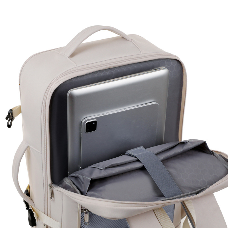 Women's large travel backpack, multi-functional large-capacity computer backpack, outdoor sports and leisure travel backpack, men's Specification drawing