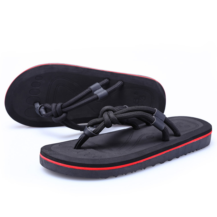 Cross-border new couple flip-flops beach slippers women 's summer outerwear Korean casual flip-flops women slippers Item Picture