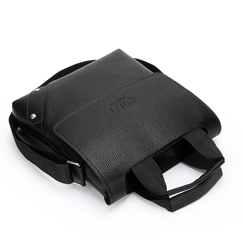 Amazon's foreign trade men's single-shoulder bag, casual crossbody bag, large-capacity business retro European and American water-resistant men's bag details Picture