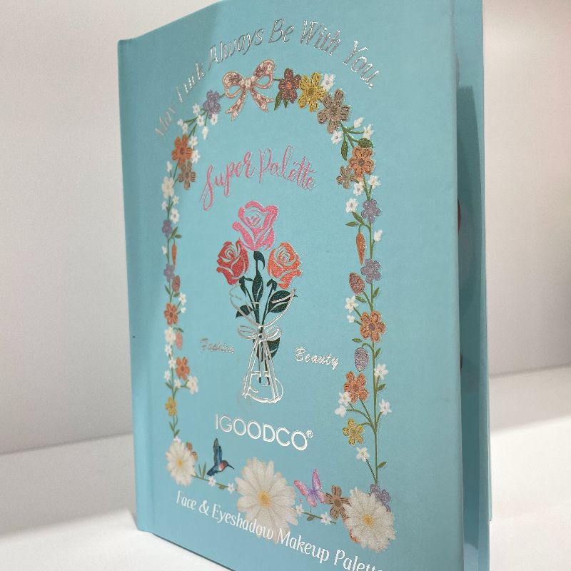 Eyeshadow Cardboard Eyeshadow Book Eyeshadow Book eye shadow Multiple colors
