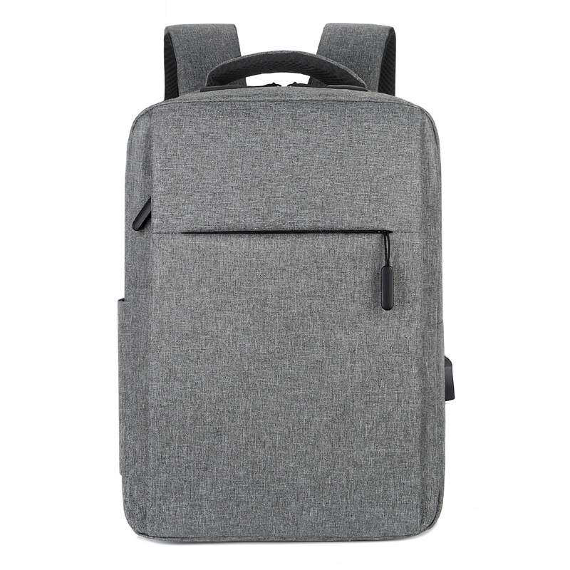 Large-capacity Oxford cloth backpack, 15-inch and 16-inch notebook, business computer bag, student schoolbag with logo printing details Picture