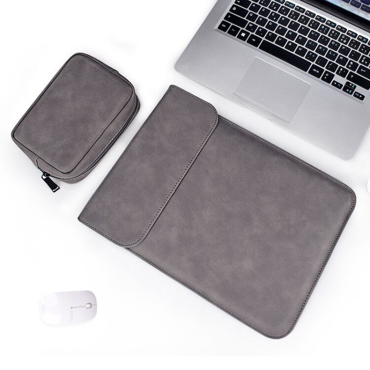 Wholesale notebook computer inner bag 13415.6-inch tablet computer leather case and protective case can be printed with logo details Picture
