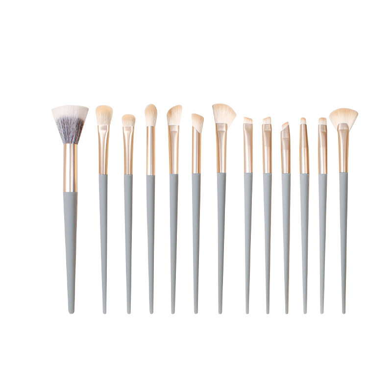 New Blue Bridge 13-tube eye brush soft Bristle makeup brush set, complete makeup brush tools, cross-border source factory Item Picture