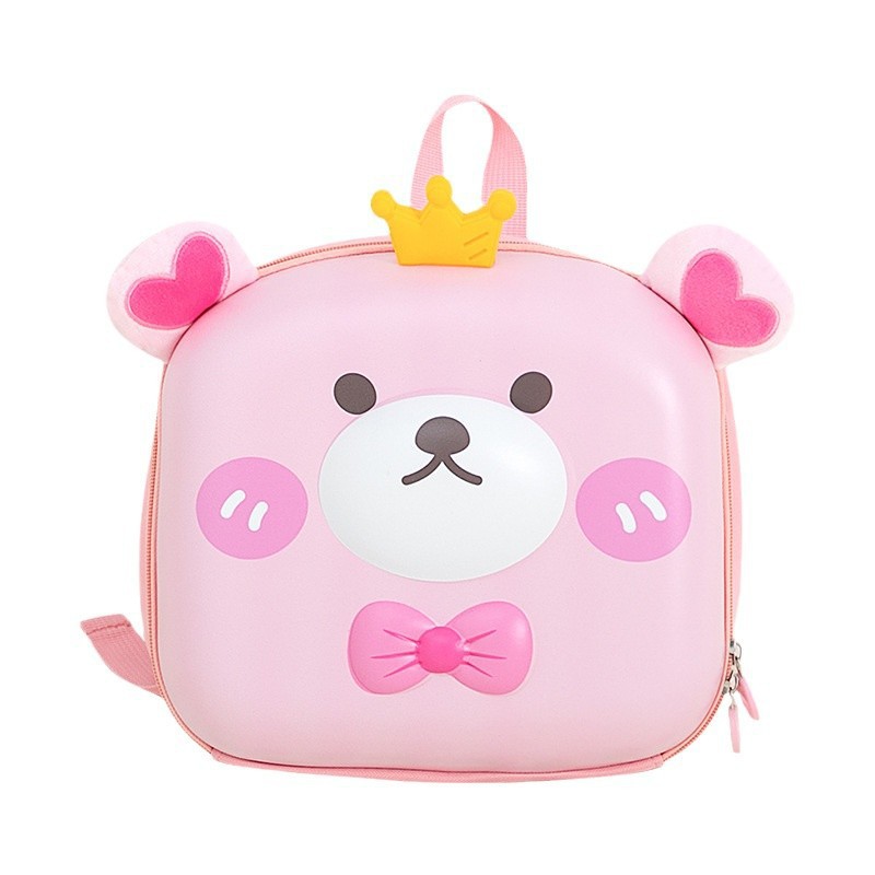 2024 New children's schoolbag, kindergarten fashionable large-capacity backpack, cute cartoon eggshell bag for girls Item Picture