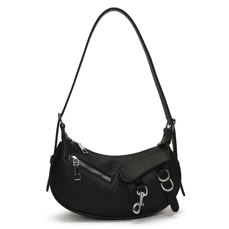 Underarm trendy and fashionable dumpling bag for women, simple and versatile Korean style single-shoulder bag, 2025 new niche design crossbody bag Item Picture