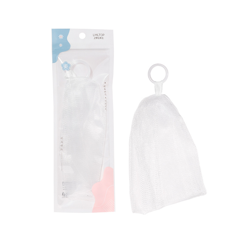 LMLTOP Double-layer foaming net, hanging foaming net, multi-purpose foaming net for face and facial cleanser C069 Item Picture