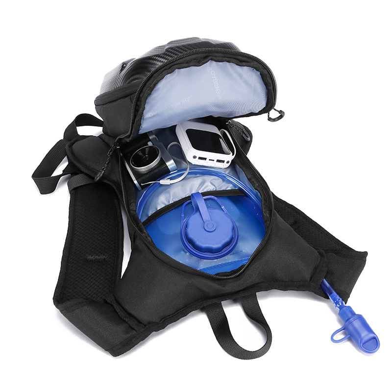 Wholesale men's cycling backpacks, motorcycle equipment, motorcycle reflective backpacks, outdoor sports and motorcycle travel lightweight waist bags Application Scenario