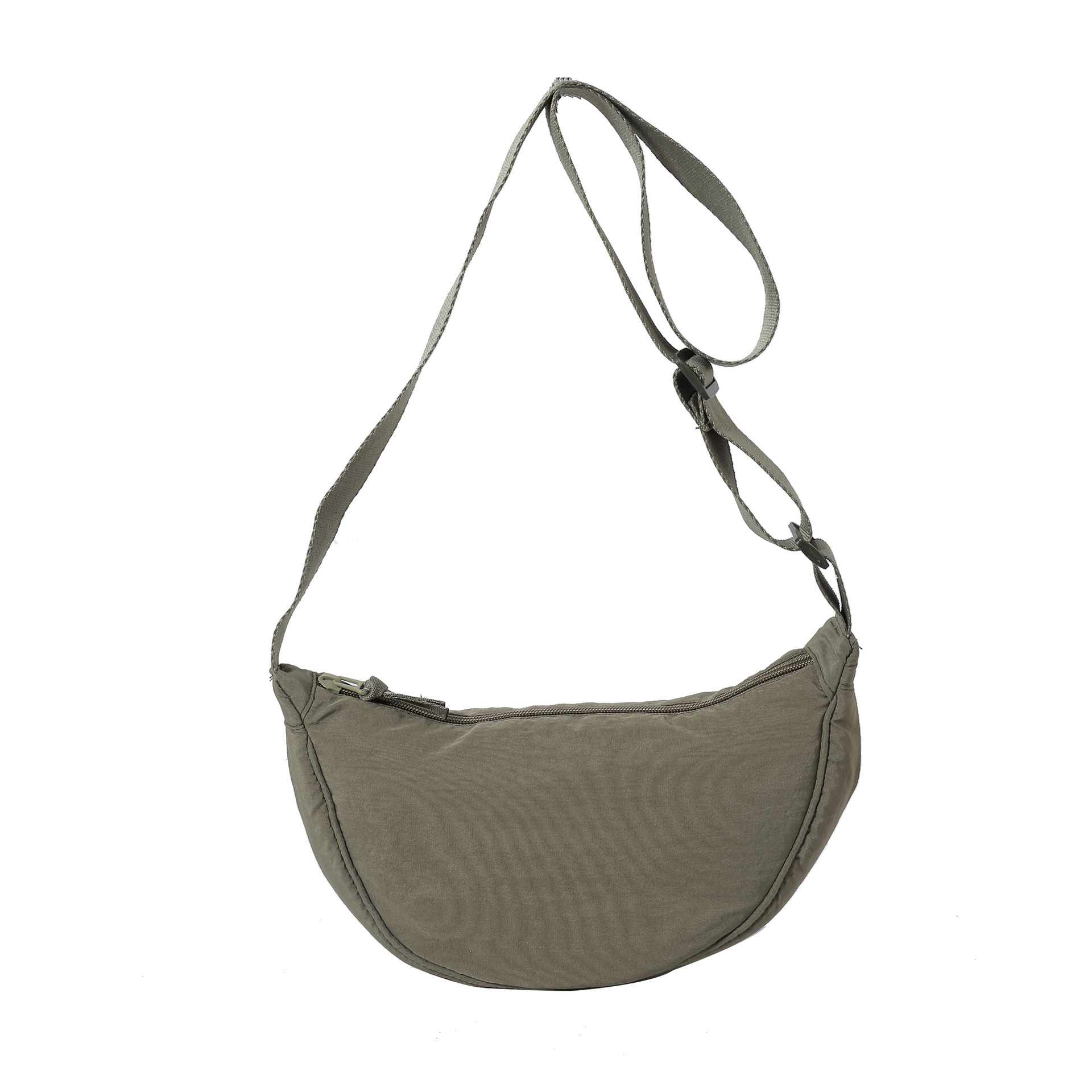 Nylon crossbody bag for women 2024 New style trendy dumpling bag, lightweight small crossbody bag, underarm bag, simple single-shoulder sports bag Item Picture