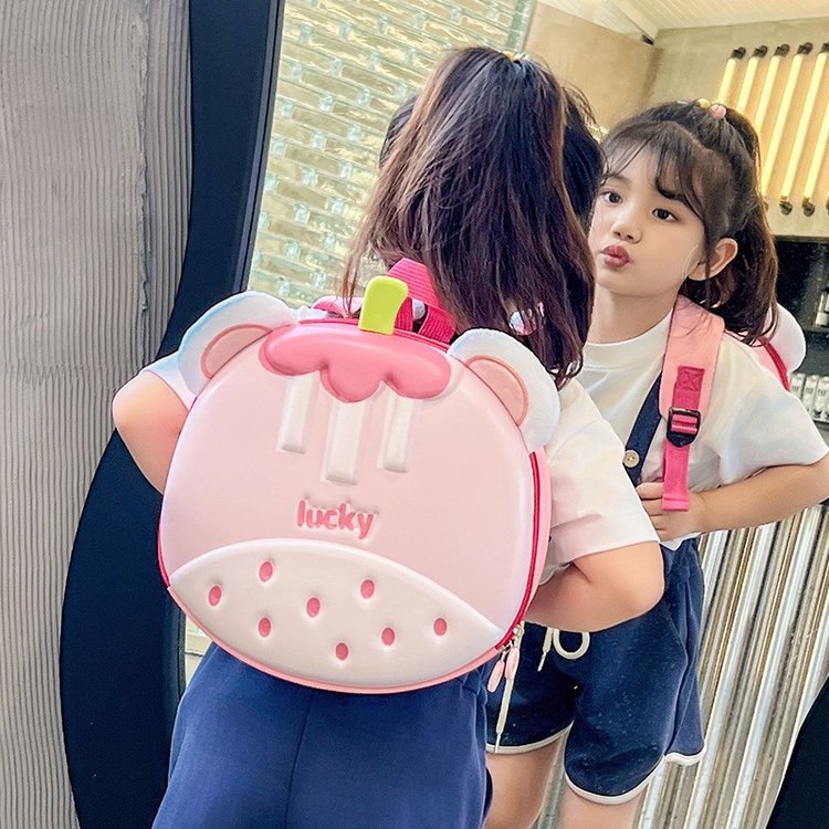 New kindergarten schoolbag dinosaur for boys and girls aged 3-6, cute and cartoonish, ultra-light, large-capacity casual backpack Specification drawing