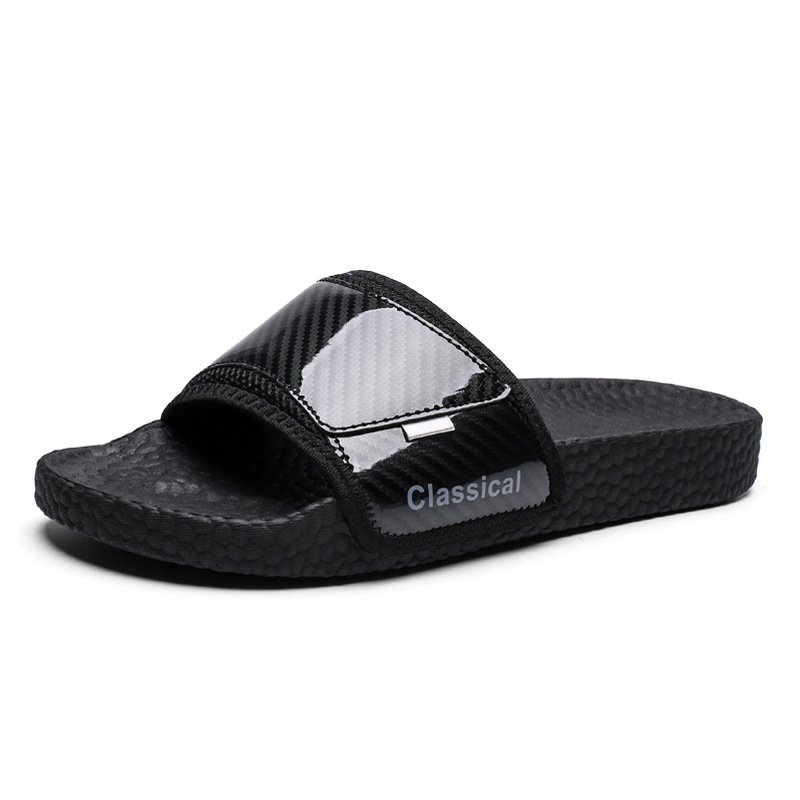 Popcorn slippers: New coconut slippers for boys to wear outside in summer. Anti-slip soft soles with a feeling of stepping on feces. Flip-flops: Beach shoes Item Picture