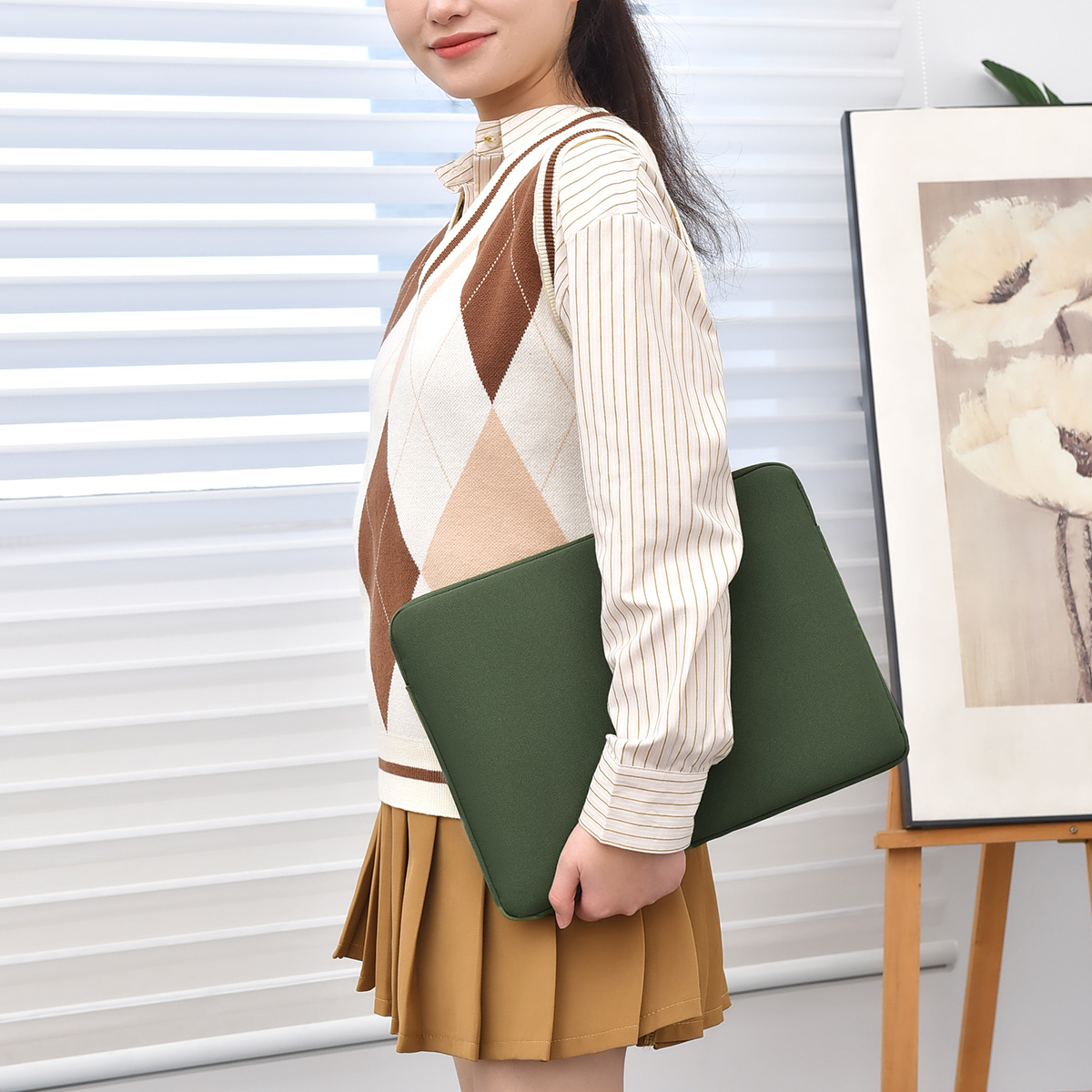 Ultrabook computer case, 13-inch, 14-inch and 15.6-inch Huawei notebook inner liner bag with fleece full figure