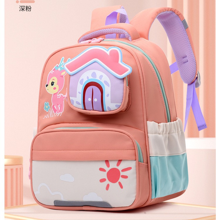 New schoolbags for primary school students, children's backpacks, casual and fashionable for travel, cute for boys and girls, and small schoolbags for students details Picture