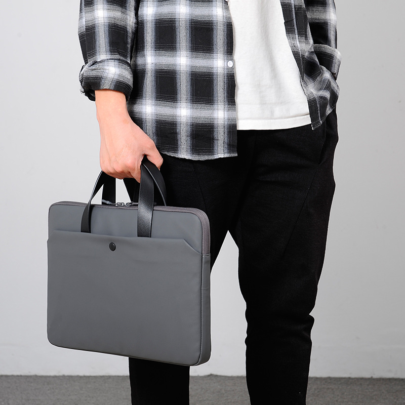Ultra-thin leather film Laptop bag, 14-inch and 15.6-inch tablet notebook inner bag, single-shoulder bag, laptop bag Application Scenario