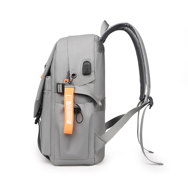 New men's casual travel backpack, middle school schoolbag, and custom-made logo for double-shoulder computer bag Application Scenario